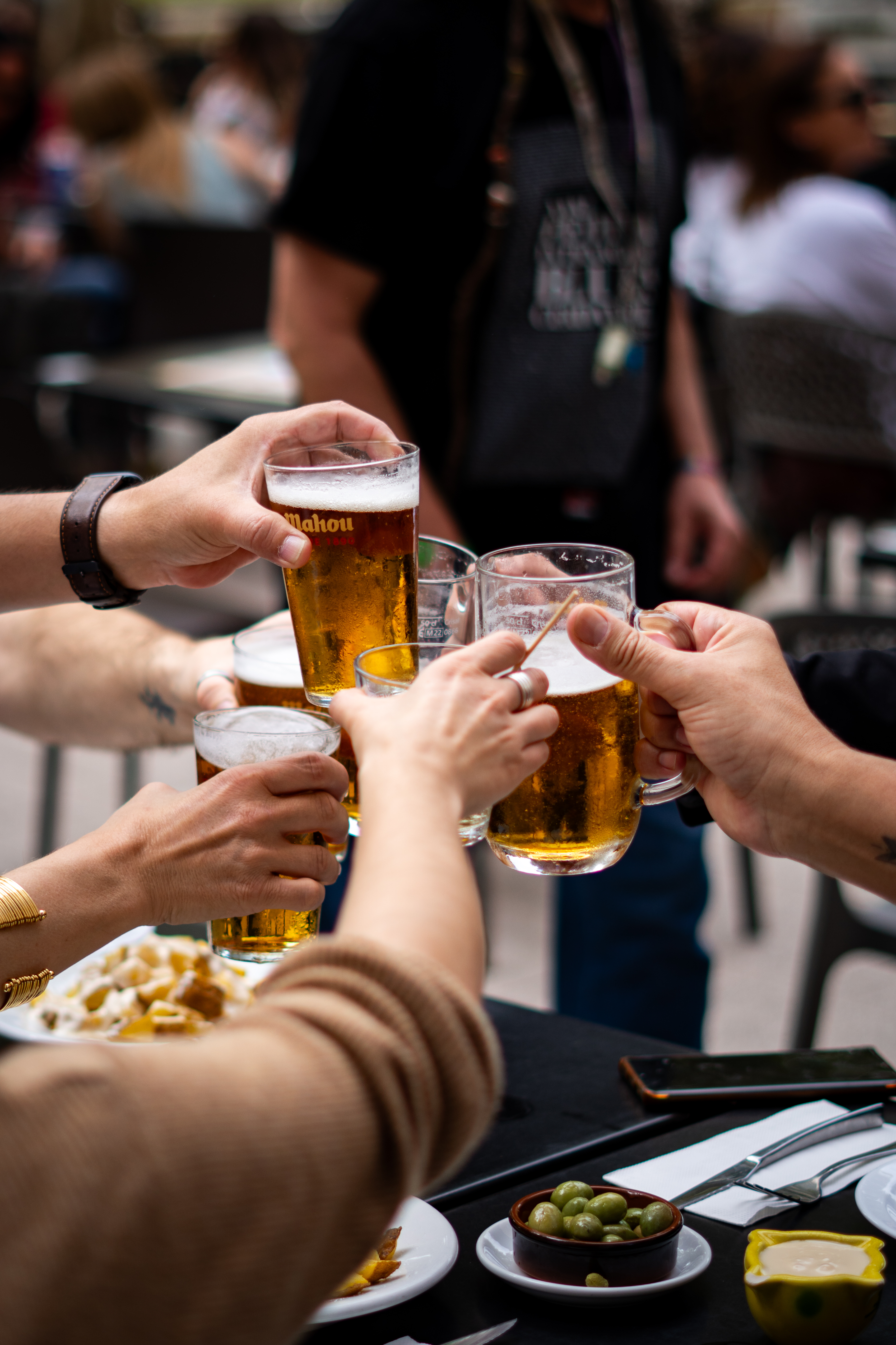 Brindis durante un evento